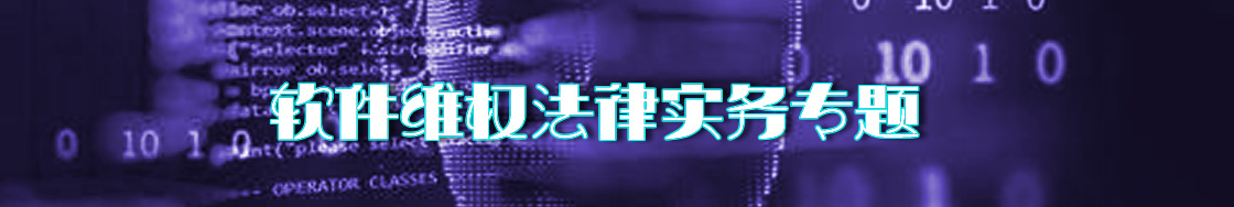 深圳软件维权律师实务专题