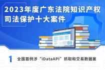 2023年度广东法院知识产权司法保护十大案件